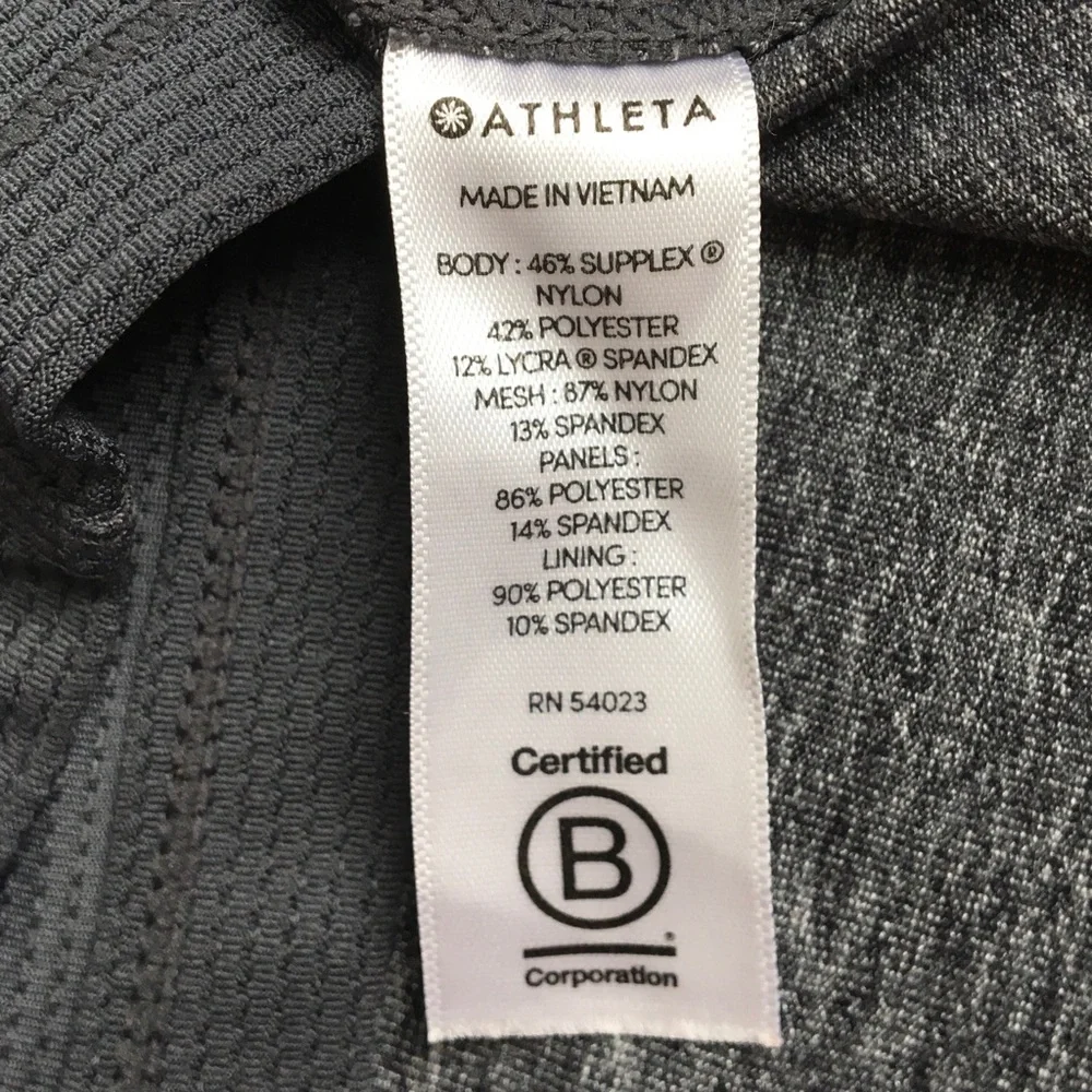 Athleta Excursion Hybrid Skort Black Heather Medium
